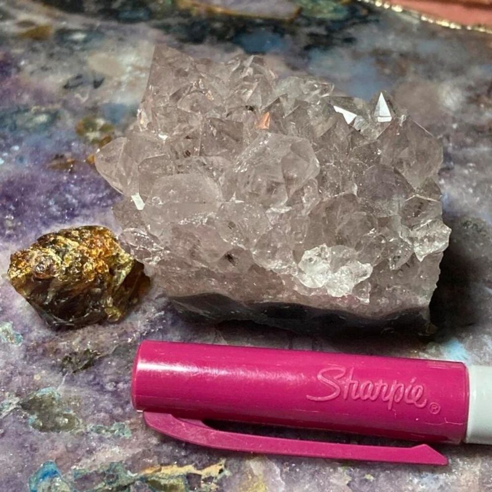 amethyst cluster - Picture 6 of 7
